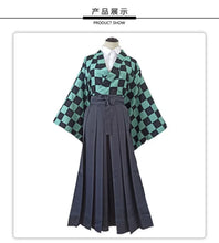 Load image into Gallery viewer, 2025  Kamado Tanjirou Nezuko Kochou Shinobu Tomioka Giyuu Kanroji Mitsuri Tsuyuri Kanao Cosplay Kostuum Kimono Jurk Anime Pak
