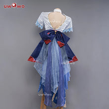 Load image into Gallery viewer, In Stock UWOWO Genshin Impact Fanart: Ganyu Cosplay Costume Lotus Chinese Style Dress Qipao Cosplay Cheongsam Halloween Costume
