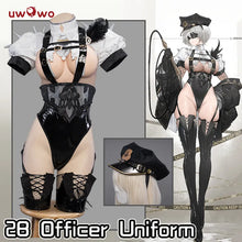 Load image into Gallery viewer, In Stock  Nier:Automata 2B Cosplay Costume Officer Uniform Halloween Costumes Uwowo×DISHWASHER1910 Yorha 2B Fanart Costumes

