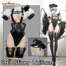 Load image into Gallery viewer, In Stock UWOWO Nier:Automata 2B Cosplay Costume Officer Uniform Halloween Costumes Uwowo×DISHWASHER1910 Yorha 2B Fanart Costumes
