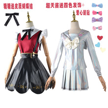 Load image into Gallery viewer, 【Wetrose】In Stock NEEDY GIRL OVERDOSE Amechan K Angel Cosplay Costume Game Seifuku Full Set JK Chou Zetsu Sai Kawa Ten Shi Chan

