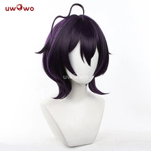 Load image into Gallery viewer, UWOWO  Gushingg Over Magicall Girls Utenaa Hiiragii Battle Cosplay Wig Anime Wig Dark Blue Hair 35CM

