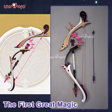 Load image into Gallery viewer, Genshin Impact Cosplay Wooden Weapons Lyney Props  Great Magic Bow Arroww
