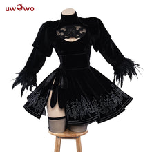Load image into Gallery viewer, IN STOCK UWOWO Nierr:Automataa Yorhaa 2B Cosplay Game Costume Luxurious No.2 Type B Base 2B New Custom-Made Halloween Costumes
