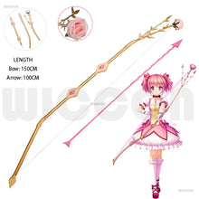 Load image into Gallery viewer, Cosplay Anime Magical Girl Kaname Madoka Cosplay Costume Bow Arrow Magica Kaname Dress Wig Kaname Madoka Outfits for Comic Con

