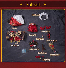 Load image into Gallery viewer, LAST BATCH UWOWO Sparkle Cosplay Game Honkai Star Rail Sparkle Maid Cosplay Costume with Bow Headwear Halloween Costume
