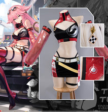 Load image into Gallery viewer, LAST BATCH UWOWO Genshin Impact Exclusive Fanart Racing Yae Miko Cosplay Costume Inazuma Yae Miko Halloween Costumes
