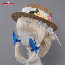 Load image into Gallery viewer, In Stock UWOWO Ayaka Cosplay Genshin Impact Ayaka Cosplay Costume Fontaine Spring Bloom Missive Dress New Skin Outfit Role Play
