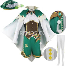 Load image into Gallery viewer, Venti Cosplay Costume Vest Shorts Hat Stockings Venti Outfits Barbatos Wendi Windy Outfits Anime Comic Con
