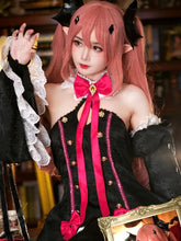 Load image into Gallery viewer, Anime Krul Tepes Cosplay Costume Comic Con Seraph Of The End Cosplay Dresses Krul Tepes Gorgeous Wig Party Halloween For Women
