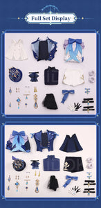 IN STOCK Furina Splash Art Focalors Cosplay Costume Game Genshin Impact【S-2XL】DokiDoki-SR Halloween Focalors Cosplay Hat