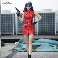 Load image into Gallery viewer, In Stock UWOWO Cosplay Katsuragi Misato Cosplay Costume with Gift Sunglasses Women Halloween Christmas Dress Cos Outfit
