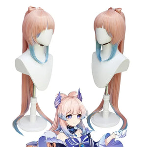 Genshin Impact Cosplay Sangonomiya Kokomi Game Cosplay Costumes Wig Shoes Hat Anime Suits Halloween Party Disfraz Mujer Women