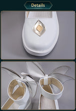 Load image into Gallery viewer, UWOWO Game LOL League of Legends Gwen Cosplay Shoes White Footwear
