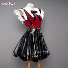 Load image into Gallery viewer, UWOWO Abyss Cosplay Needy Women Overdose Cosplay XS-3XL Black Leather Skirt Shirt Halloween Costumes Outfit Anime JK Uniform
