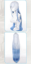 Load image into Gallery viewer, UWOWO Honkai Star Rail Jing Liu Cosplay Wig Belobog Wildfire Butterfly HSR Cosplay JingLiu Long Hair Halloween Wig
