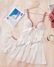 Load image into Gallery viewer, Sexy Multi-color Lingerie Set Sexy Bra Set Brief Suits Mesh Lingerie Sexy Push Up Intimate Lace-Up Sweet Cute Underwear Sets
