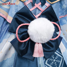 Load image into Gallery viewer, In Stock UWOWO Ayaka Bunny Cosplay Genshin Impact Fanart Ayaka/Guizhong/Ganyu/Kokomi/Hutao Bunny Suit Cosplay Halloween Costume
