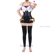 Load image into Gallery viewer, Game LOL Spirit Blossom Ahri Cosplay KDA Tight Costume Sexy Girls Anime Dress Jumpsuits Party Halloween Suits Wig Ears Fullset
