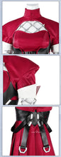 Load image into Gallery viewer, UWOWO Collab Series: Game Psylockeee Skin Cosplay Women Bodysuit Red Skin Costume Halloween Costume
