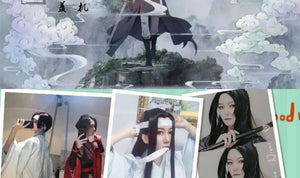 Grandmaster Of Demonic Cultivation Wei Wuxian Yi Ling Jiang Cheng Jiang Yan Li Lan Wangji Cospaly Costume Han Fu Halloween