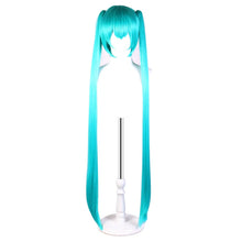 Load image into Gallery viewer, in stock Anime Miku Cosplay Full Set Costume Miku 16TH Cosplay Leather Midi Sexy Dress Halloween Carnival Party JK Uniform
