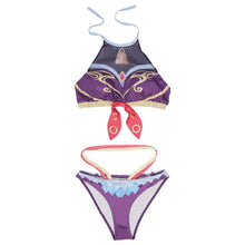 Load image into Gallery viewer, Ganyu Hutao Wanderer Nilou Yae Miko Keqing Swimsuit Cosplay Genshin Impact Costume Women Bikini Outfits Halloween Carnival Suit
