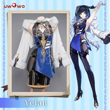Load image into Gallery viewer, LAST BATCH UWOWO Genshin Impact Yelan Cosplay Costume Game Liyue Hydro Yelan Costume Lovely Halloween Party Role Play
