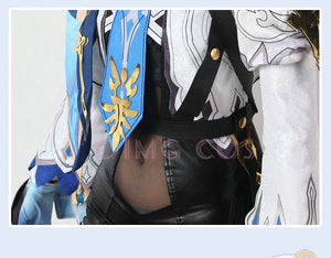 Genshin Impact Eula Cosplay  Costume Uniform Anime Chinese Style Halloween Costumes For Women Game