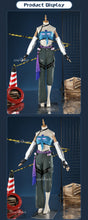 Load image into Gallery viewer, UWOWO Collab Series: DVA Cosplay Game Overwatchh 2 x LEe SSERAFIMm Fearlesss DVA Cosplay Costume XS-XXL Halloween Costume
