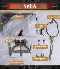 Load image into Gallery viewer, UWOWO Collab Series: Game Identity V “Little girl” Compasso Cosplay Costume With Glasses Halloween Costume
