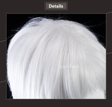 Load image into Gallery viewer, UWOWO Nierr Reincarnationn 10H YoRHa Sentinel Savior  Cosplay Wig White Short 35CM Wig
