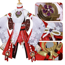 Load image into Gallery viewer, High Quality Yae Miko Cosplay Costume Uniform  Wig Anime Chinese Style Jacquard Fabric Halloween Costumes for Women Game
