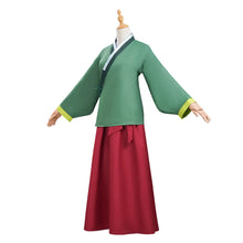 Load image into Gallery viewer, Maomao Cosplay Costume Wig Anime The Apothecary Diaries Dress Skirt Green Top Kusuriya No Hitorigoto Halloween for Women
