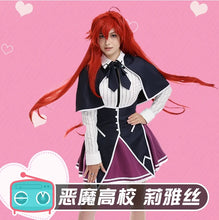 Load image into Gallery viewer, Anime High School Dxd Rias Gremory Cosplay Kostuum Rias Cosplay Wigs Shoes For Women Girls Uniforms Costume Halloween Party
