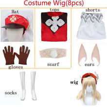 Load image into Gallery viewer, Klee Cosplay Costume Klee Outfits Dress Hat Wig Halloween Carnival Comic for Women Comic Con
