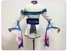 Load image into Gallery viewer, Ahri LOL Cosplay Costume Wig Ear Spirit Blossom League of Legends Cosplay Outfits Anime Halloween Party Costumes for Women Girl
