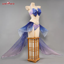 Load image into Gallery viewer, UWOWO Kokomi Cosplay Siwmsuit S-XL Genshin Impact Fanart Kokomi Sangonomiya Swimsuit Cosplay Exclusive Outfit Halloween
