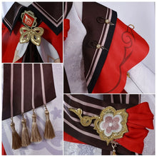 Load image into Gallery viewer, Hutao Cosplay Costume Game Genshin Impact New Skin Cherries Snow-Laden  Hutao Cosplay Costume Plus Size
