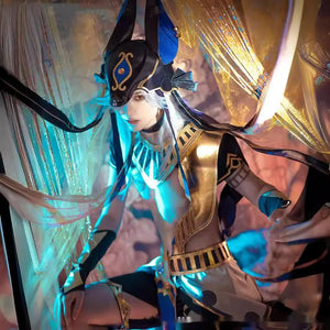 Genshin Impact Cyno Cosplay Hat Game Genshin Cyno Cap Props Accessories Halloween Party Props