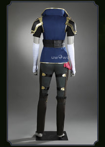 IN STOCK UWOWO Collab Series：Vi Cosplay  League of Legends/LOL Arcane Season 2 Vi Cosplay Costume Halloween Costume