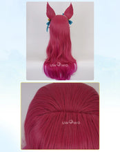 Load image into Gallery viewer, IN STOCK UWOWO League of Legends LOL Spirit Blossom Ahri Foxx Cosplay Wig With Ears Long Hair
