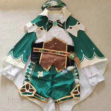 Load image into Gallery viewer, Venti Cosplay Costume Vest Shorts Hat Stockings Venti Outfits Barbatos Wendi Windy Outfits Anime Comic Con
