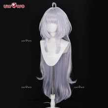 Load image into Gallery viewer, UWOWO Lady Avalon Wig Game Fatee/Grandd Orderr Lady Avalon Cosplay Wig Long Gray Hair Halloween Wig
