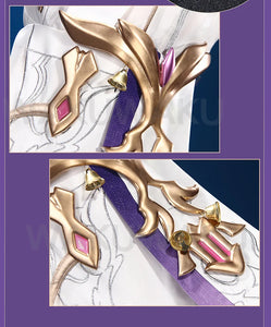 Elysia Cosplay Game Honkai Impact 3rd 【S-2XL】 WakuWaku-R Cosplay Elysia Cosplay Costume Elysia Miss Pink Plus Size