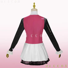 Load image into Gallery viewer, Monster Dracula Cosplay Pink Skirt Dress Girl Cosplay Costume Wig Halloween Women Fancy Roleplay Vampire Outfit disfraz
