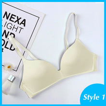 Load image into Gallery viewer, Seamless Bras for Women Push Up Bras No Wire Brassiere A B Cup Underwear Sexy Bralette Three Quarters(3/4 Cup)  Lingerie
