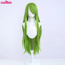 Load image into Gallery viewer, High Quality Anime 100Cm Long Staight Cosplay Wig Black White Red Pink Brown Gold Blue Blonde Purple Heat Resistant Hair Wigs
