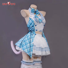 Load image into Gallery viewer, In Stock UWOWO NEKOPARA Vanilla Cosplay Costume New Maid Dress Idol Stage Chocola Vanilla Theatrical Maid Halloween Costume
