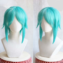 Load image into Gallery viewer, Land Of The Lustrous Women Phosphophyllite Wig Adult Green Cosplay Wig Anime Cosplay Costumes accessories Role Play Cosplay
